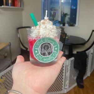 Starbucks drink inspired candles